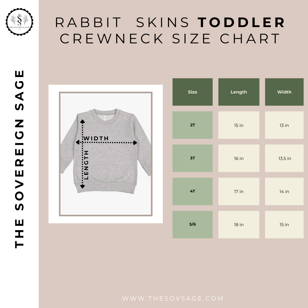 Toddler Triple Initial Monogram Crewneck