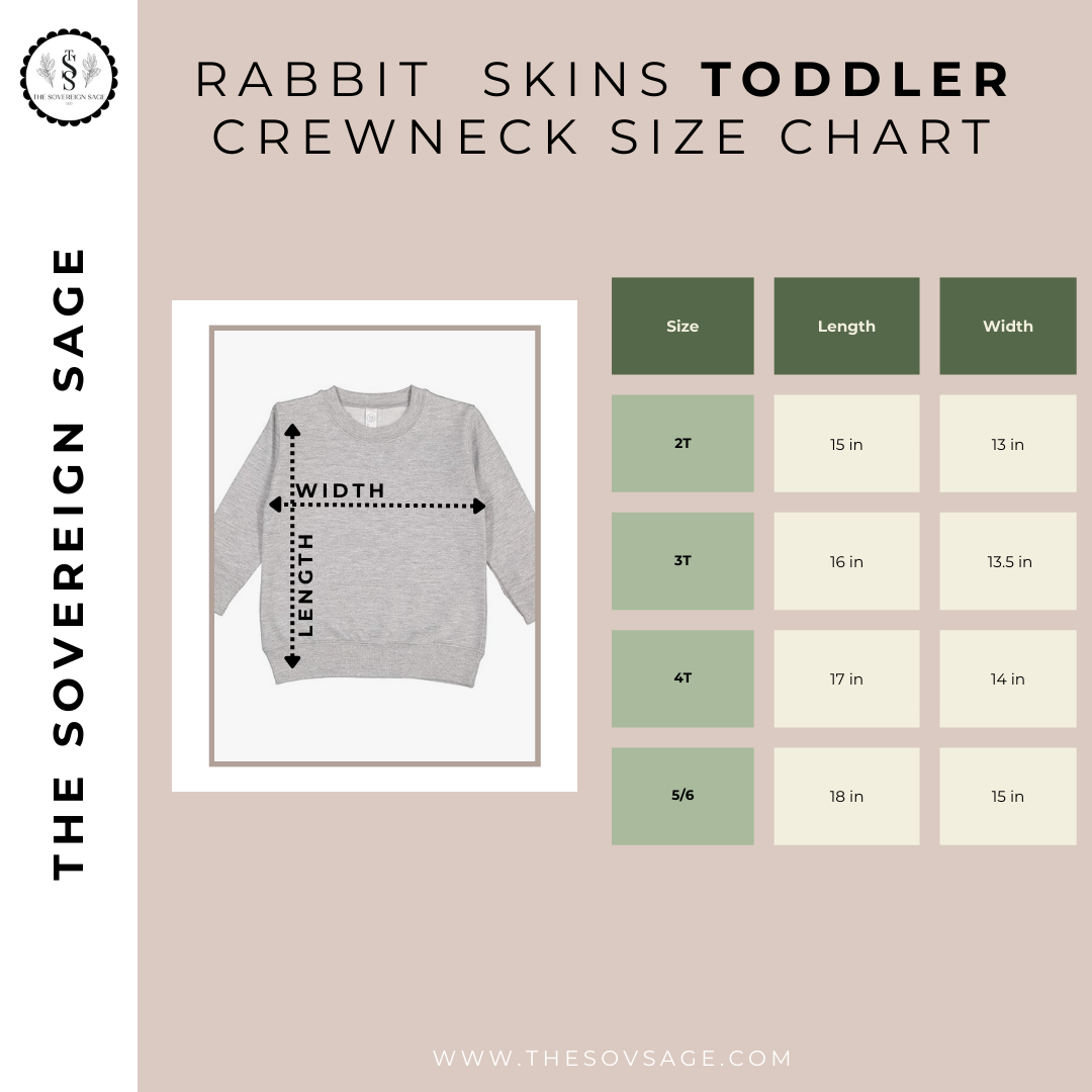 Toddler Single Initial Monogram Crewneck