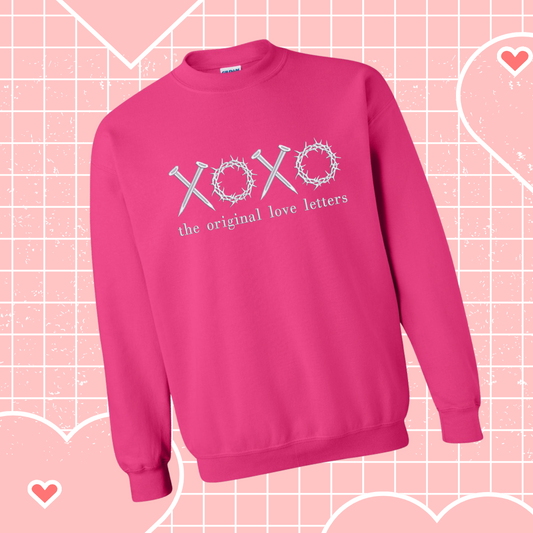 Toddler XOXO Jesus Crewneck