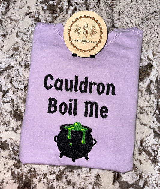 Cauldron Boil Me Crewneck Sweatshirt