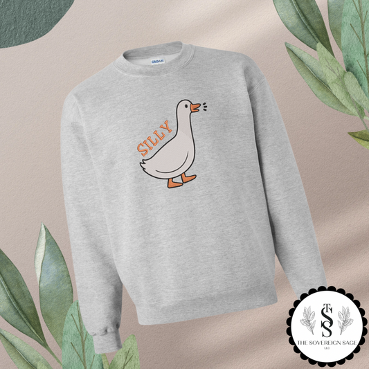 Adult Silly Goose Crewneck