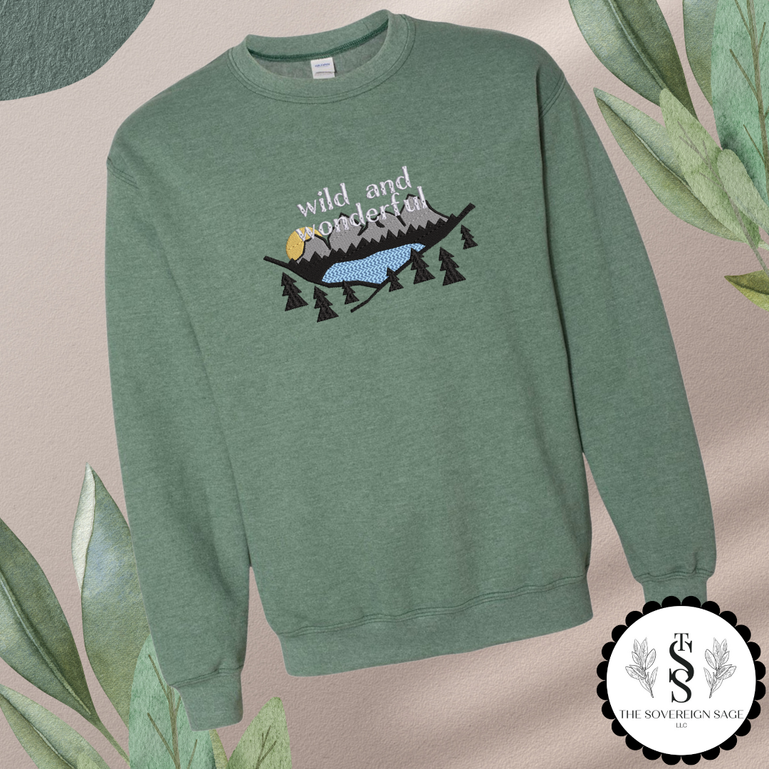 Adult Wild and Wonderful Crewneck