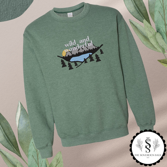 Toddler Wild and Wonderful Crewneck